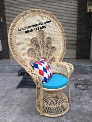 Ghế mây con công