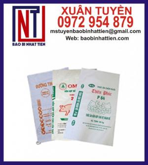 Bao PP dệt đựng cám, bột cá