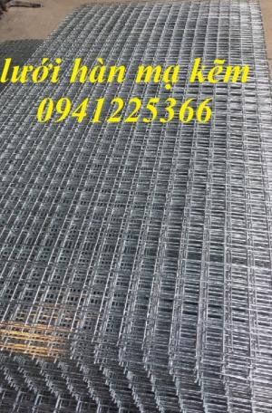Lưới thép hàn mạ kẽm phi 3, phi 3,5, phi 4 dạng tấm kích thước theo yêu cầu