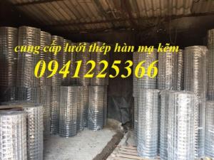 Lưới thép hàn mạ kẽm phi 3, phi 3,5, phi 4 dạng tấm kích thước theo yêu cầu