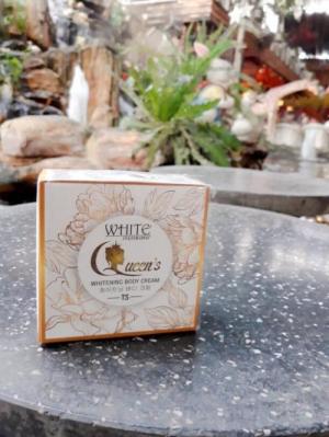 Kem dưỡng trắng body Queen's whitening body cream