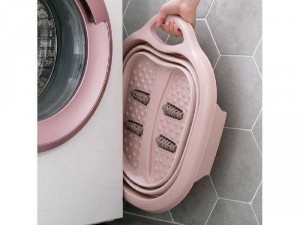 Chậu ngâm massage chân gấp gọn
Chất liệu