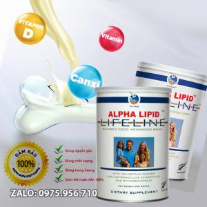 Sữa non Alpha Lipid tốt cho xương khớp