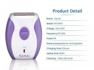 Máy Cạo Lông Toàn Thân Kemei 280R