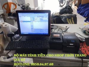 Lắp đặt máy tính tiền cho shop thời trang giá rẻ tại BMT