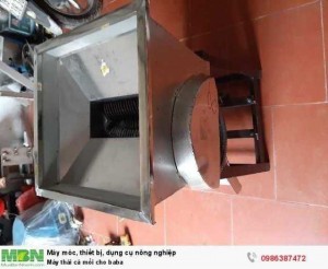 Máy thái cá mồi cho baba