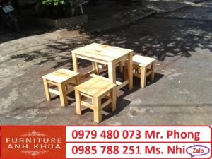 Bộ bàn ghế cafe sân vườn giá rẻ
