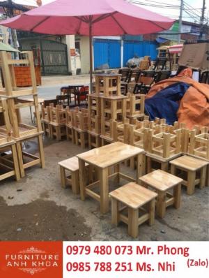 Bộ bàn ghế cafe sân vườn giá rẻ