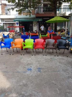 Ghế nhựa đúc thanh lý..