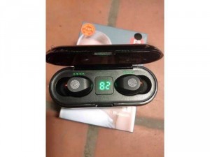Tai nghe true wireless AMOI F9 | bản QUỐC TẾ | nút cảm ứng| Bluetooth 5.0| Pin 280 giờ| sạc dự phòng 2019