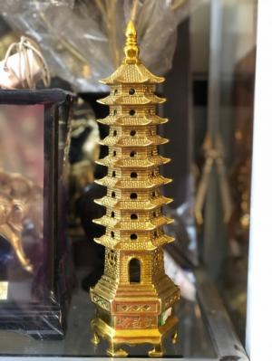 Tháp Văn xương cao 30cm bằng đồng nguyên chất