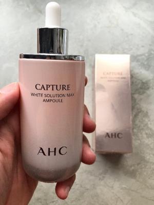 Serum dưỡng AHC Capture White Solution Max Ampoule xách tay Hàn Quốc