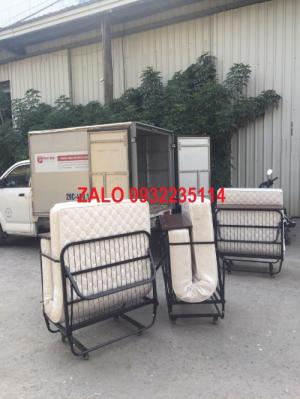 Kích thước giường gấp extra bed phổ thông và theo tiêu chuẩn là:
- Kích thước khi mở: 900*1900*500 mm
- Kích thước khi gấp: 900*1100*600 mm