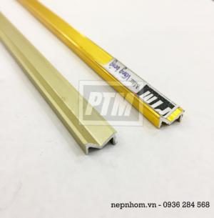 Mẫu nẹp nhôm trang trí dạng chữ M