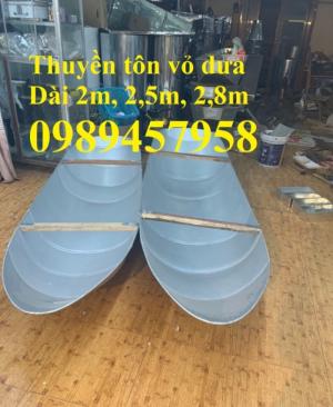 Cung cấp thuyền inox - Thuyền tôn chèo tay