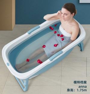 Bồn tắm gấp gọn khung nhựa. Bảo hành 9 tháng