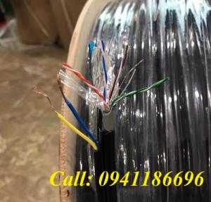 Cáp mạng liền nguồn Cat5E FTP