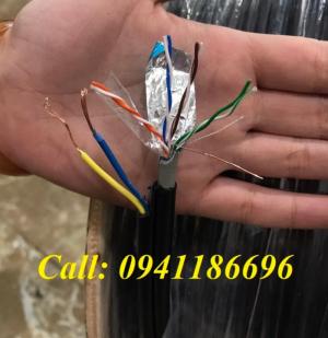 Cáp mạng liền nguồn Cat5E FTP