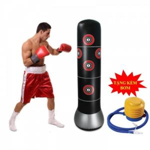 Bao Đấm Bốc Tự Cân Băng Tặng Kèm Bơm Pure BOXING 160cm x 48cm