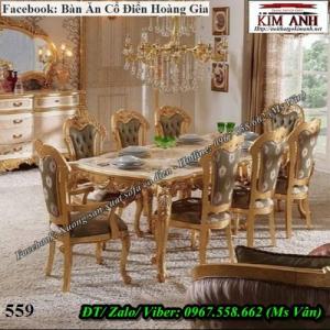 Mẫu bàn ăn cổ điển đẹp