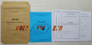 Hồ sơ viên chức mẫu HS09a-VC/BNV