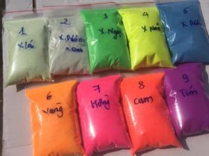 9 màu dạ quang phổ thông trong ánh sáng bình thường