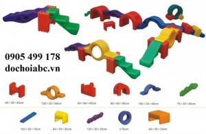 bộ cầu giữ thăng bằng cho các khu vui chơi tại đà nẵng, thiết bị mầm non