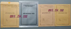 Cần đặt in bì, túi, vỏ, hồ sơ đảng viên giá rẻ