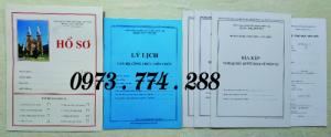 Trọn bộ mẫu Hồ sơ Công Chức, Viên Chức