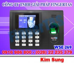 Máy chấm công bằng vân tay WSE269, lắp miễn phí giá rẻ nhất
