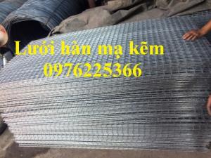 Lưới thép hàn mạ kẽm D2, D3, D4 giá tốt tại Hà Nội