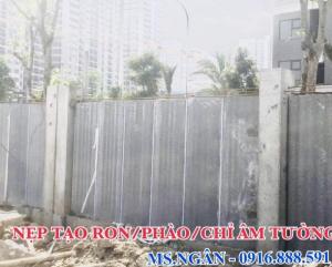 Nẹp tạo chỉ âm tường - Nẹp nhựa cắt ron âm tường dự án Vin Gia Lâm Hà Nội.