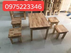 Bàn ghế gỗ cafe cóc giá rẻ nhất..