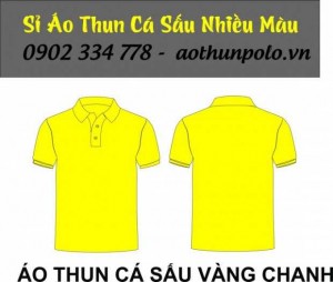Chuyên sỉ áo thun cá sấu màu vàng chanh giá rẽ - hàng có sẵn số lượng lớn