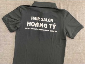 Áo thun in logo salon tóc