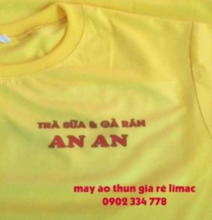 Xưởng may áo thun đồng phục gà rán ấn độ