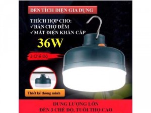 ĐÈN TÍCH ĐIỆN 36W SIÊU SÁNG