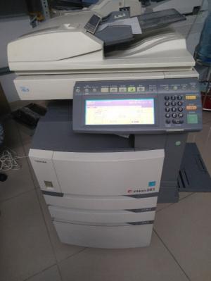 Thanh lý máy photocopy toshiba e283, in mạng, scan mang, phot