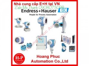 Thiết bị đo lường Endress+Háuer đại lý tại Việt Nam.