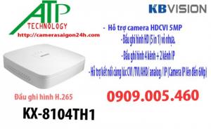Đầu ghi hình kĩ thuật số 4 kênh h.265