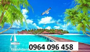 Tranh 3d cảnh biển - 67FG