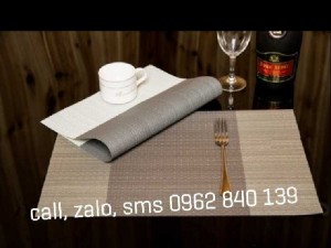 Tấm lót bàn ăn đan mảnh cho nhà hàng