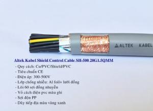 Chuyên phân phối dây cáp điều khiển 4x0.5 Altek Kabel giá sỉ
