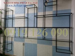 Kệ Trưng Bày Sản Phẩm: Không gắn ốc vít - Tháo ráp dễ dàng