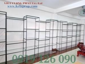 Kệ Trưng Bày Sản Phẩm: Không gắn ốc vít - Tháo ráp dễ dàng