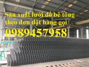 Lưới thép đổ sàn A4, A6, A8 ô 100x100, 150x150 và 200x200 giá rẻ