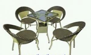 Bàn ghế cafe giá rẻ chuyên sản xuất tại xưởng khách có nhu cầu xin lh mình 02