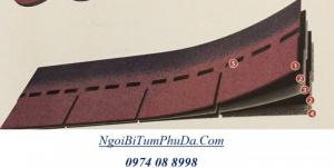 Ngói bitum phủ đá