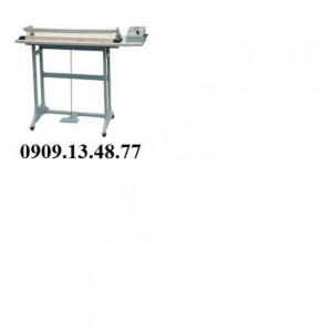 Máy hàn miệng túi nilon dập chân, máy hàn cắt màng co dập chân PFS 800