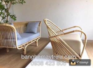 Ghế mây tre kiểu hiện đại